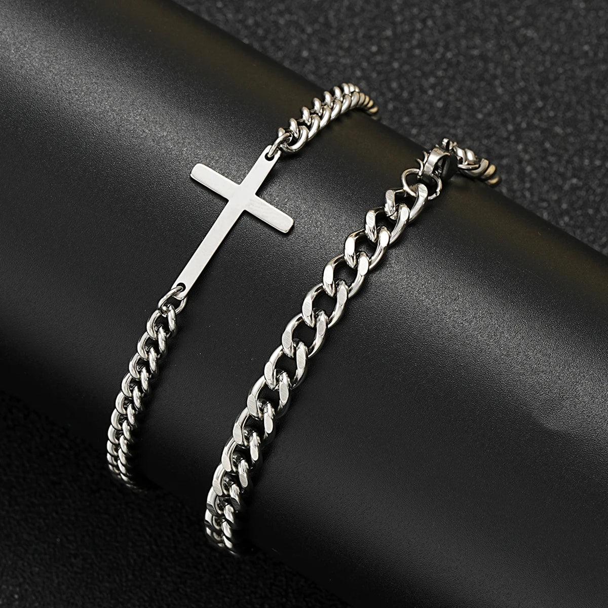 Urban Cross Cuban Chain Set