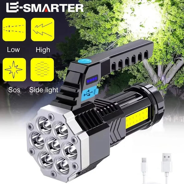 Tactical Beam Rechargeable Torch