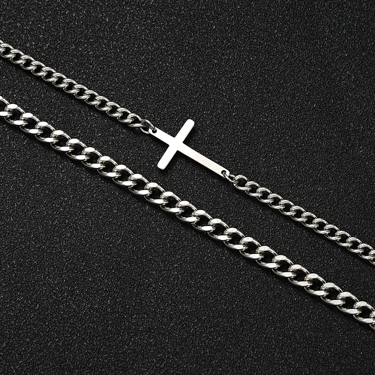 Urban Cross Cuban Chain Set