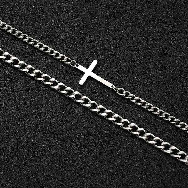 Urban Cross Cuban Chain Set