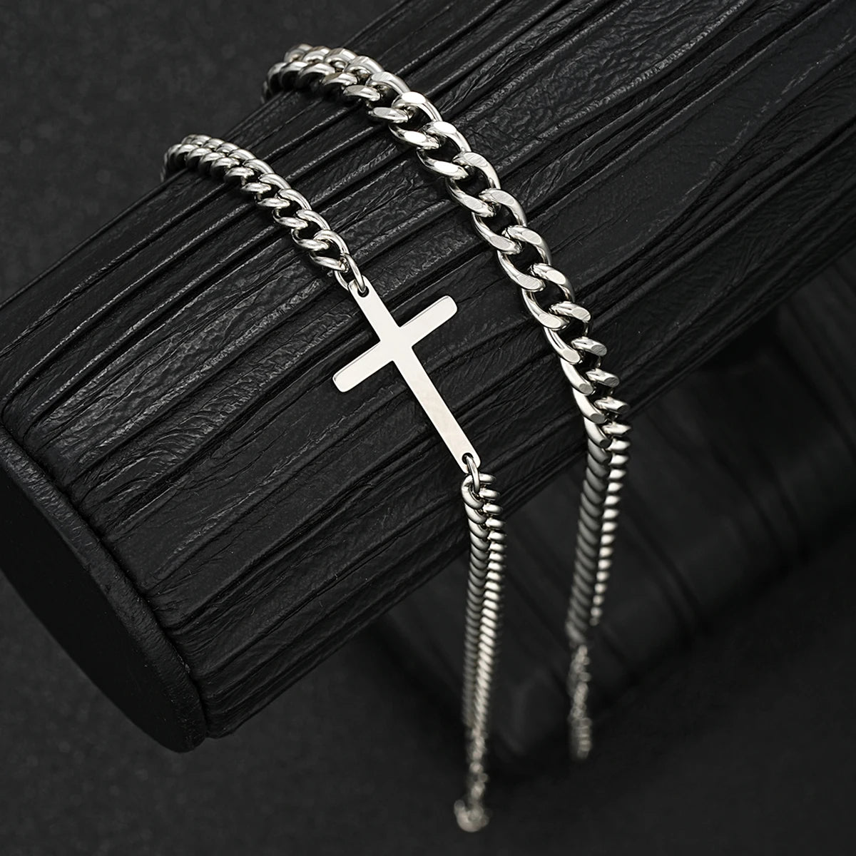 Urban Cross Cuban Chain Set