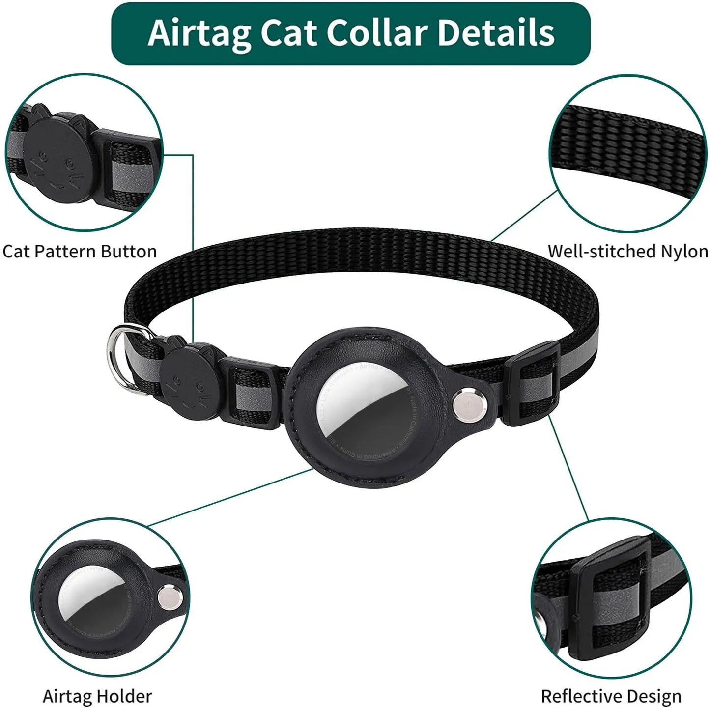 TrackerSafe Cat Collar